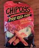 fire red hot spicy rolled up tortilla chips - Produkt
