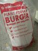 Plant foward burger - Product