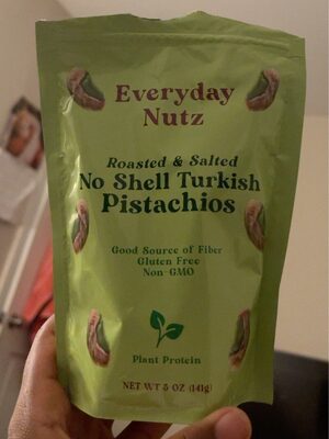 Roasted & Salted No Shell Turkish Pistachios - Producto - en