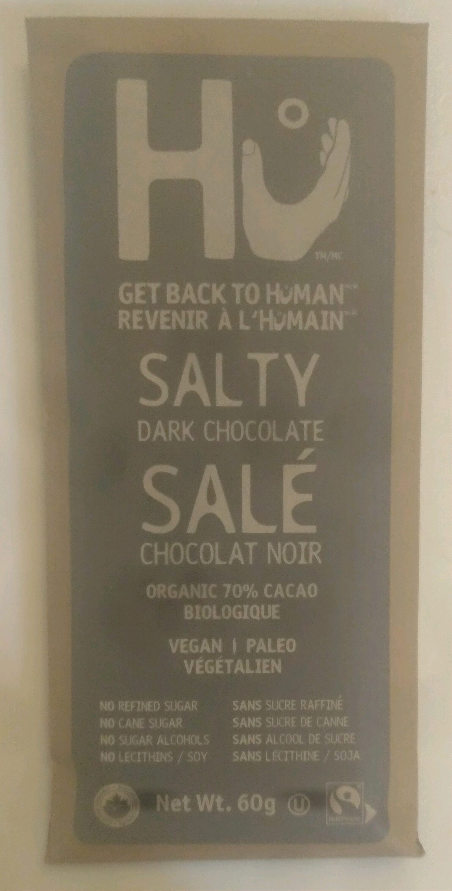 Salty Dark Chocolate - Produit
