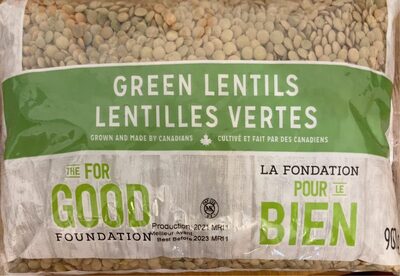 Green Lentils - Produit