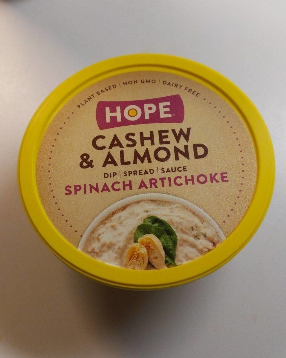 Cashew and almond spinach artichoke - Product