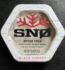 Snø black cherry sugar free northern birch bark flavored candy - Product