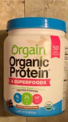 Organic plant based protein superfoods powder - Product