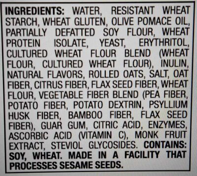 Sweet oat - Ingredients