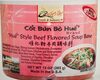 Hue style beef flavored soup base - Product