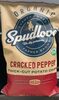 Spudlove organic cracked pepper thick cut potato chips - Product