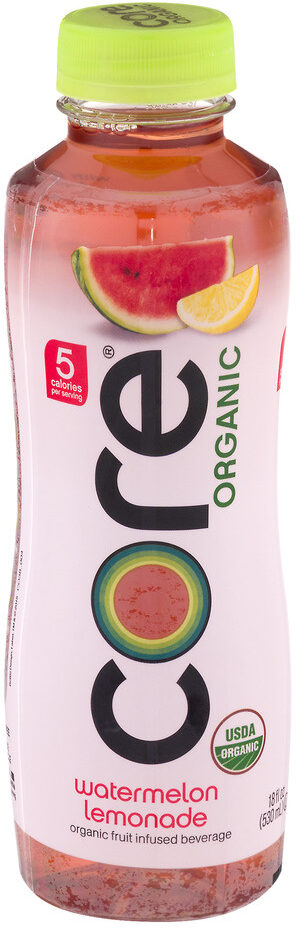Core organic, organic fruit infused beverage with antioxidants, watermelon lemonade - Producte - en