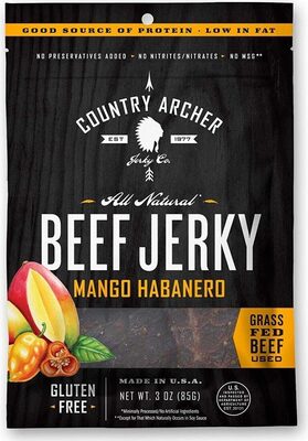 Grassfed gluten free beef jerky - Product