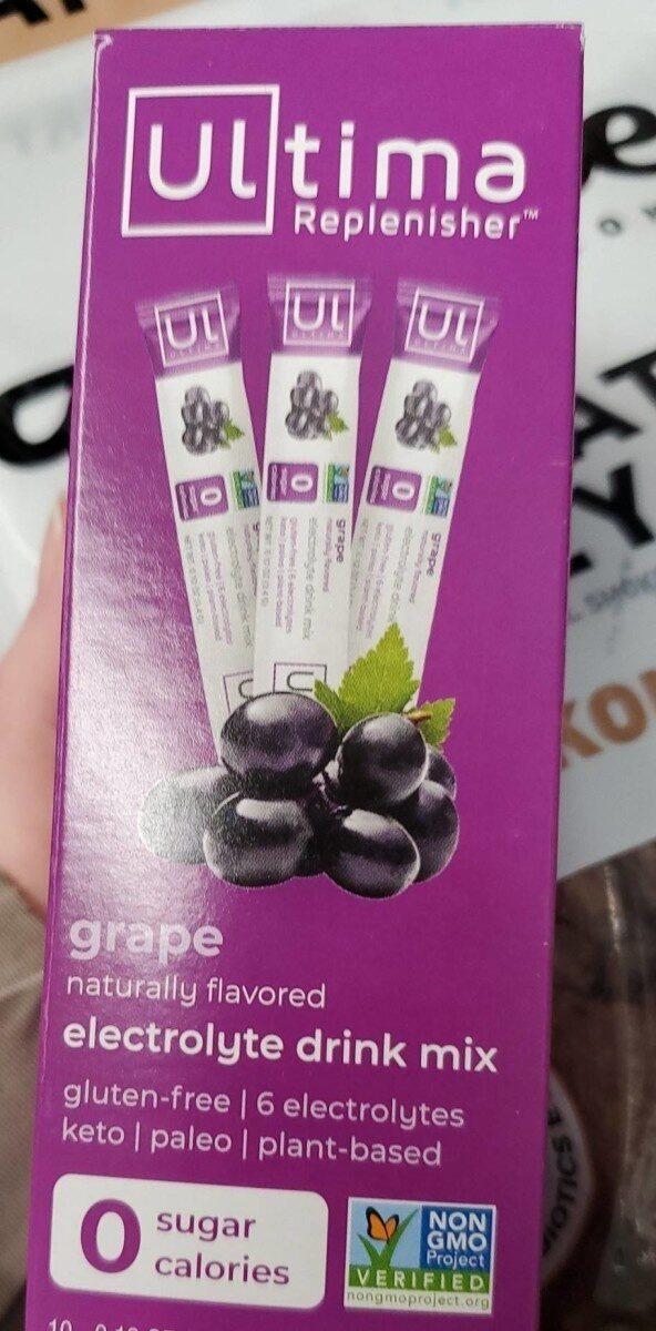 Grape electrolyte drink mix - Produkt - en