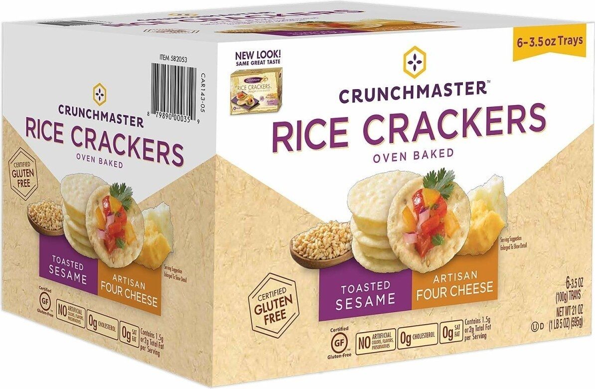 Rice crackers toasted sesame - Product