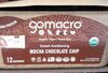 Mocha chocolate chip gomacro - Producto