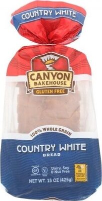 Calories in Glutenfree Country White Bread