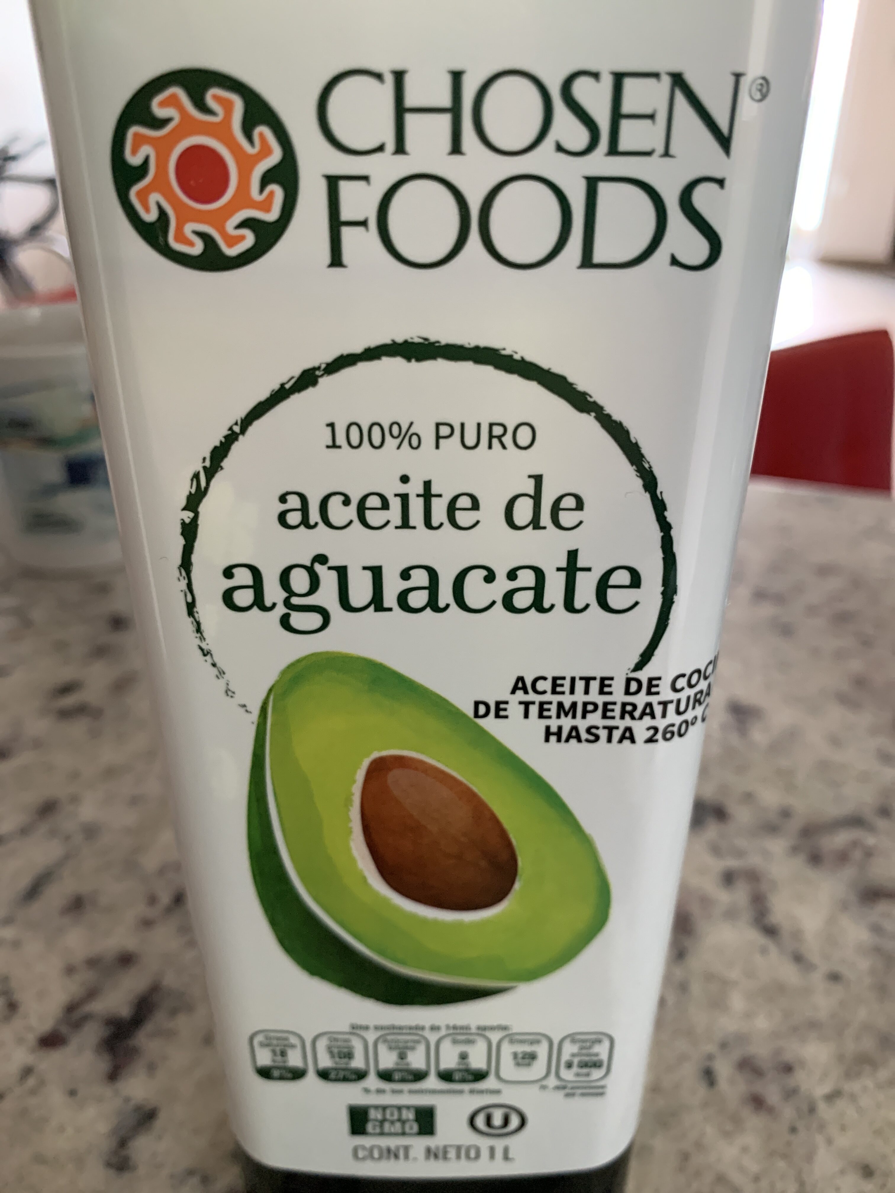 100% pure avocado oil - Produit