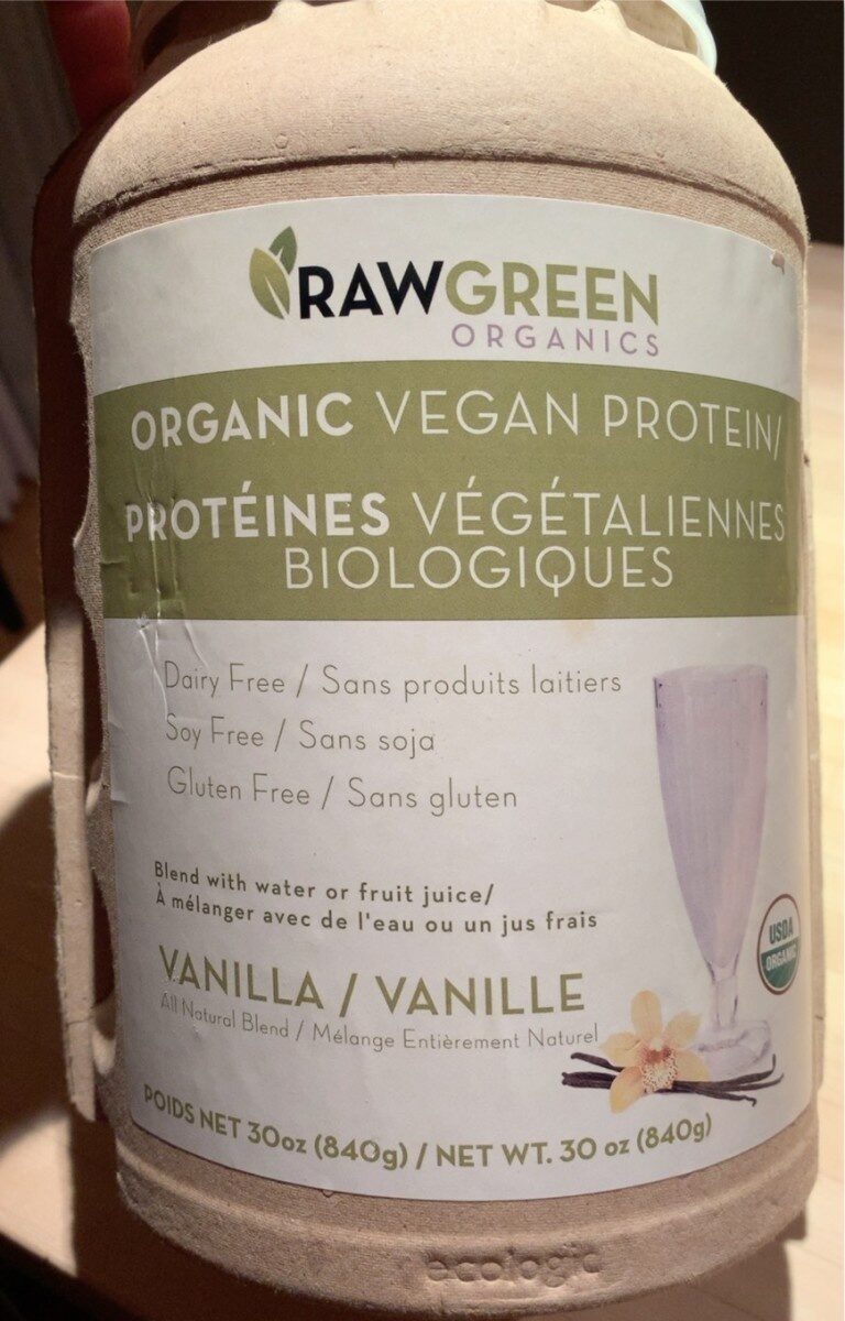 Organic vegan protein - Product - fr