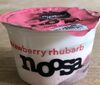 Finest yoghurt Strawberry rhubarb - Producto