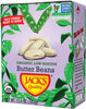 Beans butter low sodium organic - Product