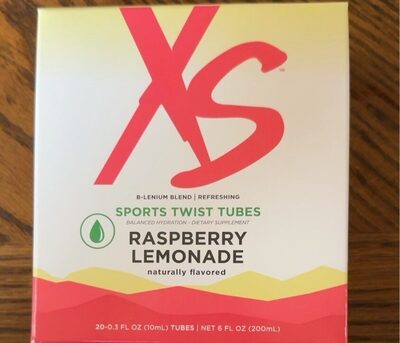 Xs Sports Twist Tube - Raspberry Lemonade - Product