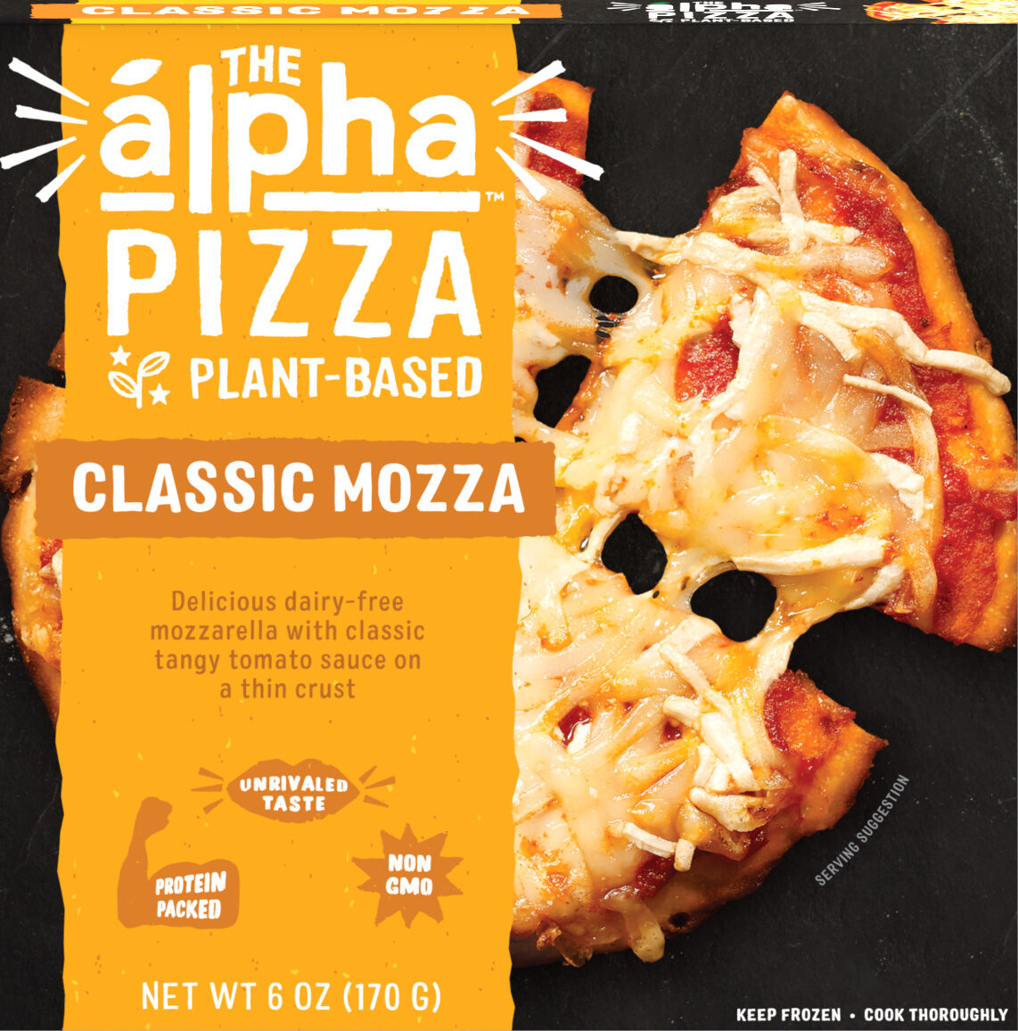 The alpha classic mozza plant based pizza - Product
