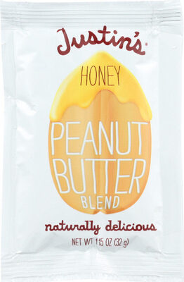 Calories in Justin's Justins Nut Butter Honey Peanut Butter Squeeze Packs
