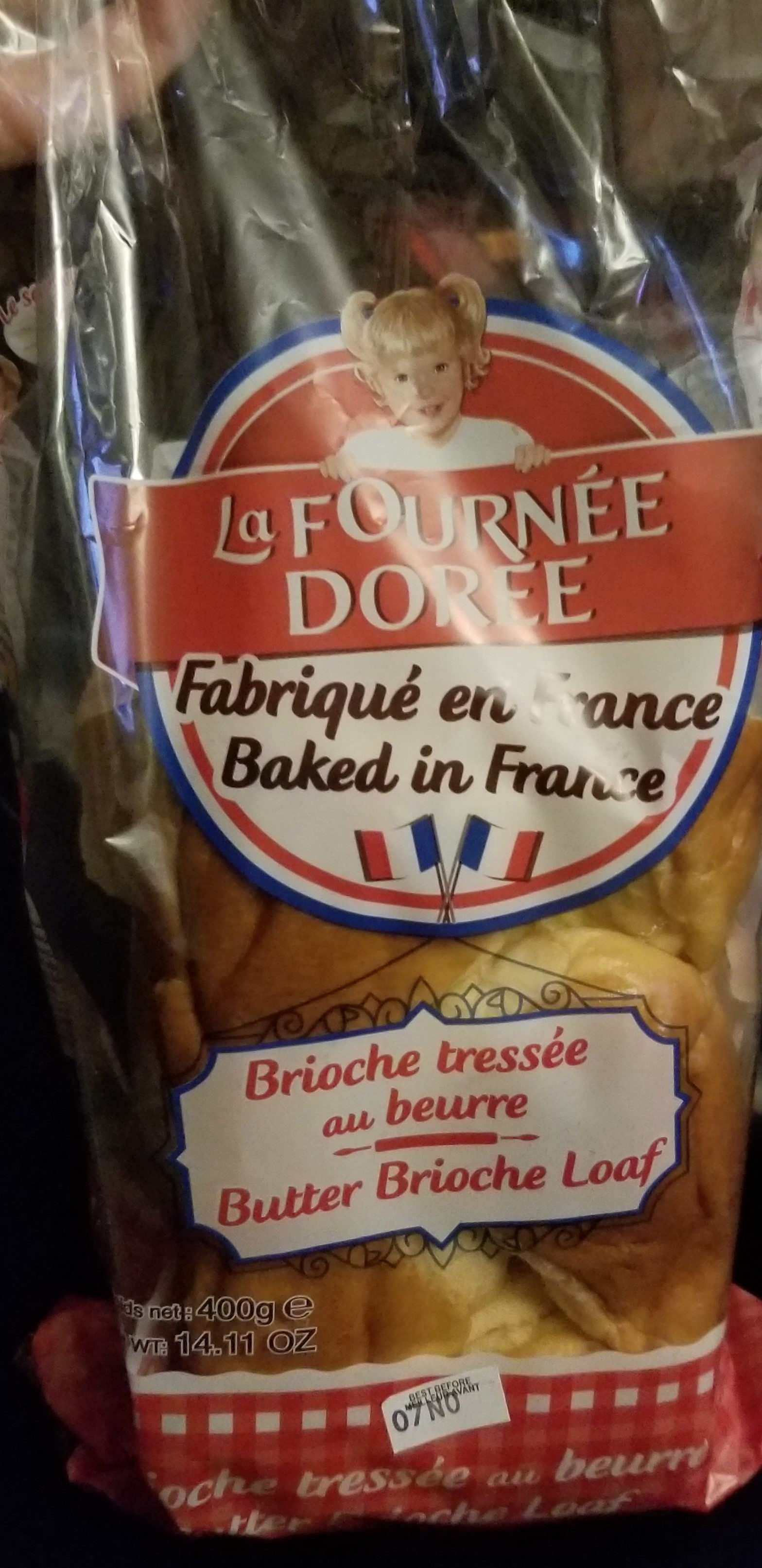 Brioche Tressé au Beurre - Produit