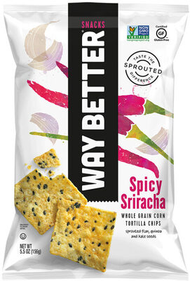 Spicy corn tortilla chips, sriracha - Product