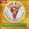 One Bite Supreme Stone Baked Crust Pizza - Produkt