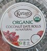 Coconut Date Rolls - Product