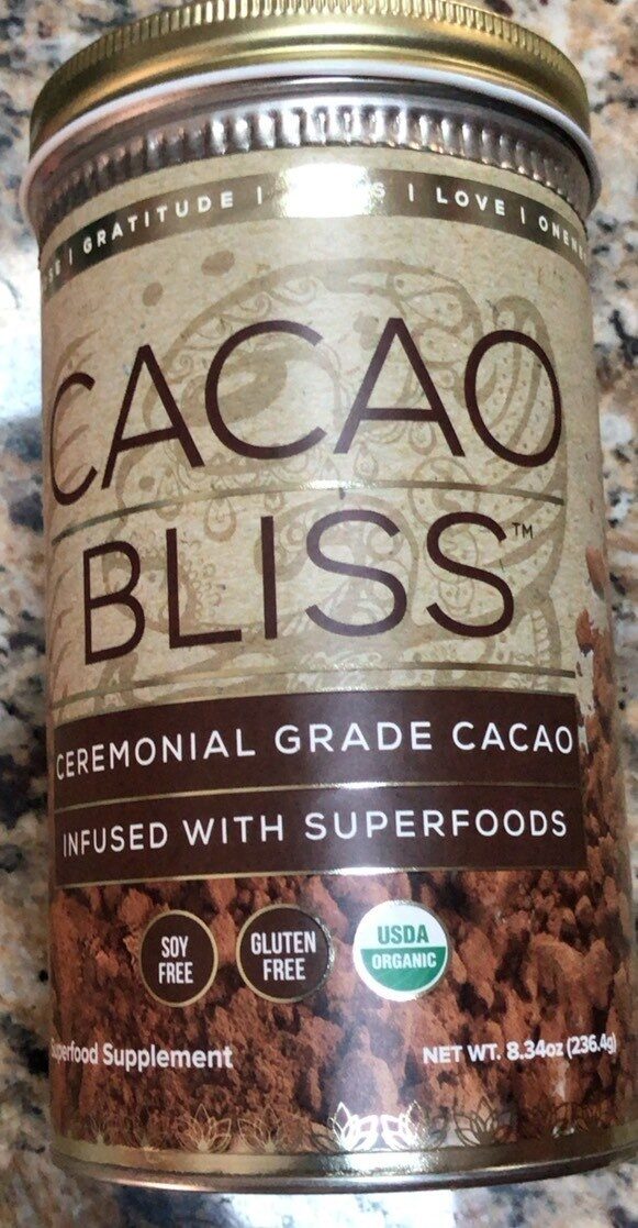 Cacao bliss superfood powder day supply organic - Produit - en