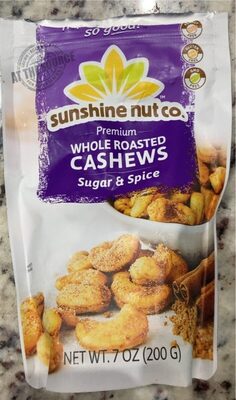 Whole Roasted Cashews - Product