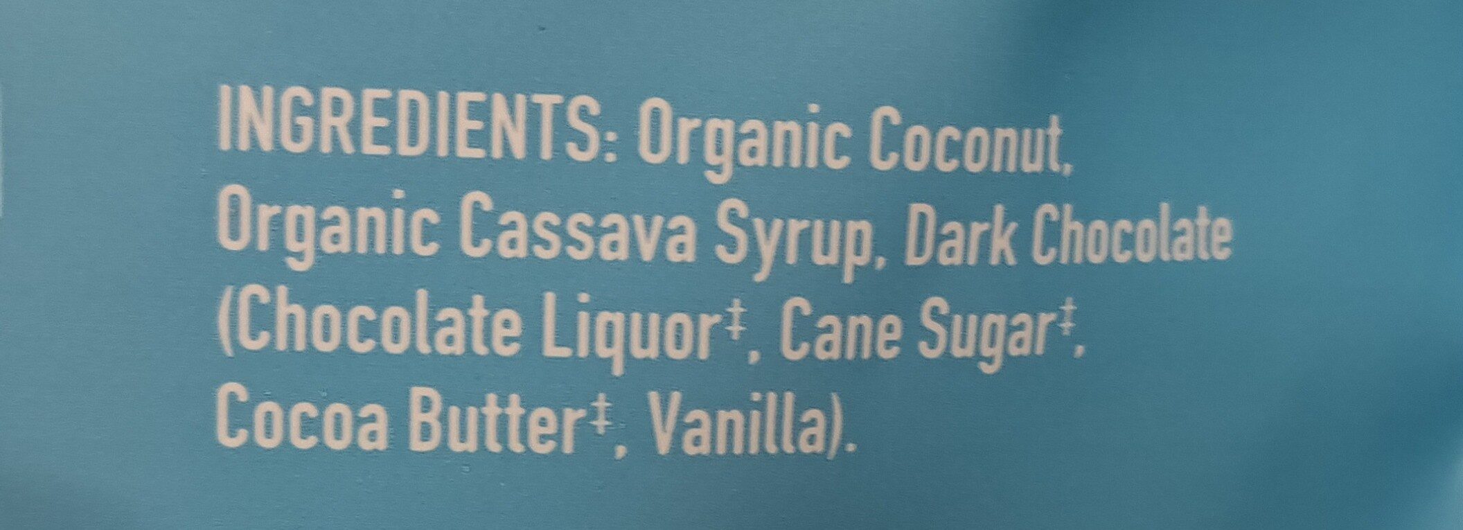 bars - Ingredients