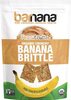Organic crunchy banana brittle peanut butter - Produit