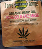 love hemp Uncle Bud's organic hemp oil rose gold face mask - Product