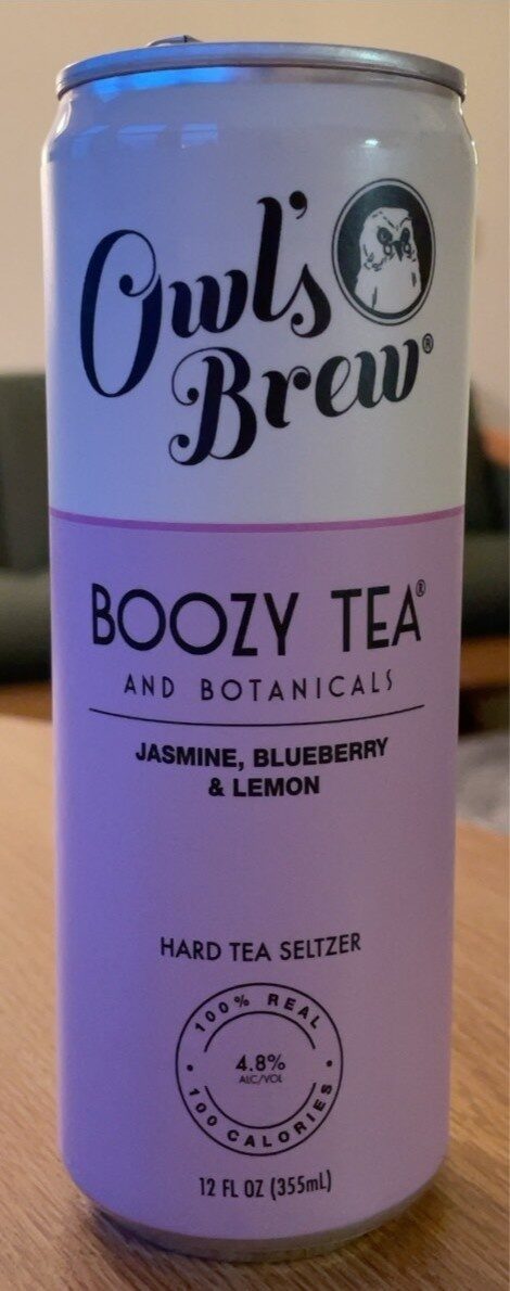 Boozy Tea - Jasmine, Blueberry, & Lemon -