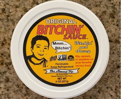 Bitchin' Sauce, SAUCE, ORIGINAL, barcode: 0858195003012, has 0 potentially harmful, 1 questionable, and
    0 added sugar ingredients.