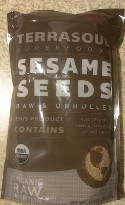 Sesame Seeds, Raw & Unhulled - Product