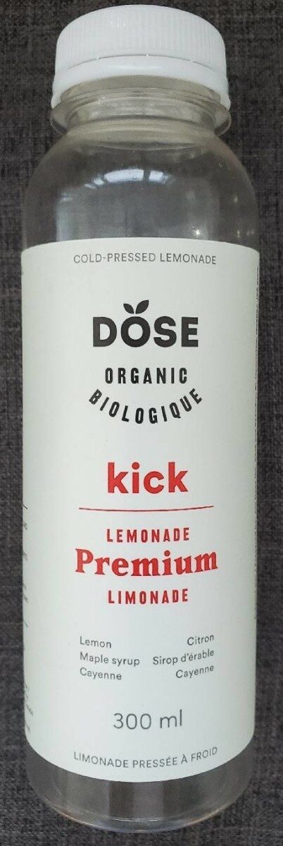 Kick Limonade Premium - Produit