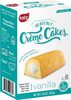 Vanilla crme cakes - Product
