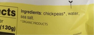 Chickpeas - Nutrition facts