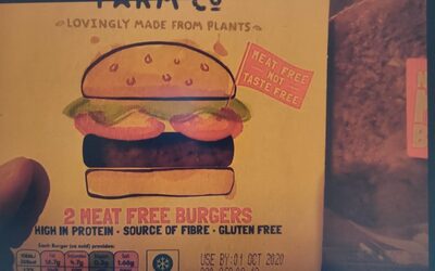 Calories in The Meatless Farm Co Meat Free Burgers