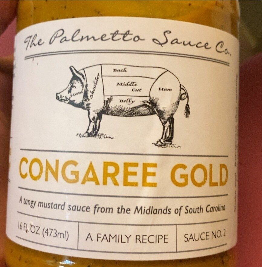 Palmetto sauce company congaree gold bbq sauce - Producto - en