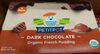 Dark chocolate organic pudding - Producto
