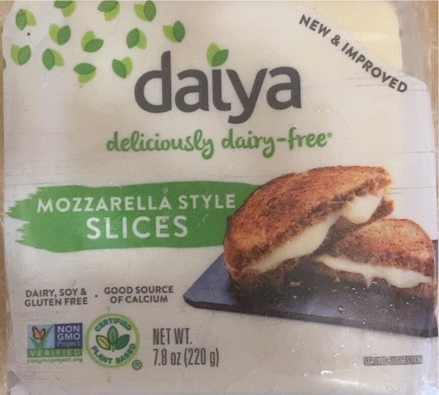 Mozzarella style deliciously dairy free slices - Product