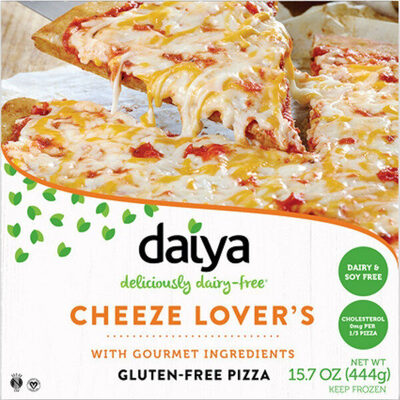 Dairy-free cheese lover's frozen pizza - Product