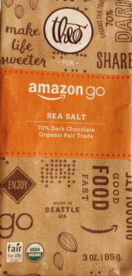 Sea salt 70% dark chocolate - Prodotto