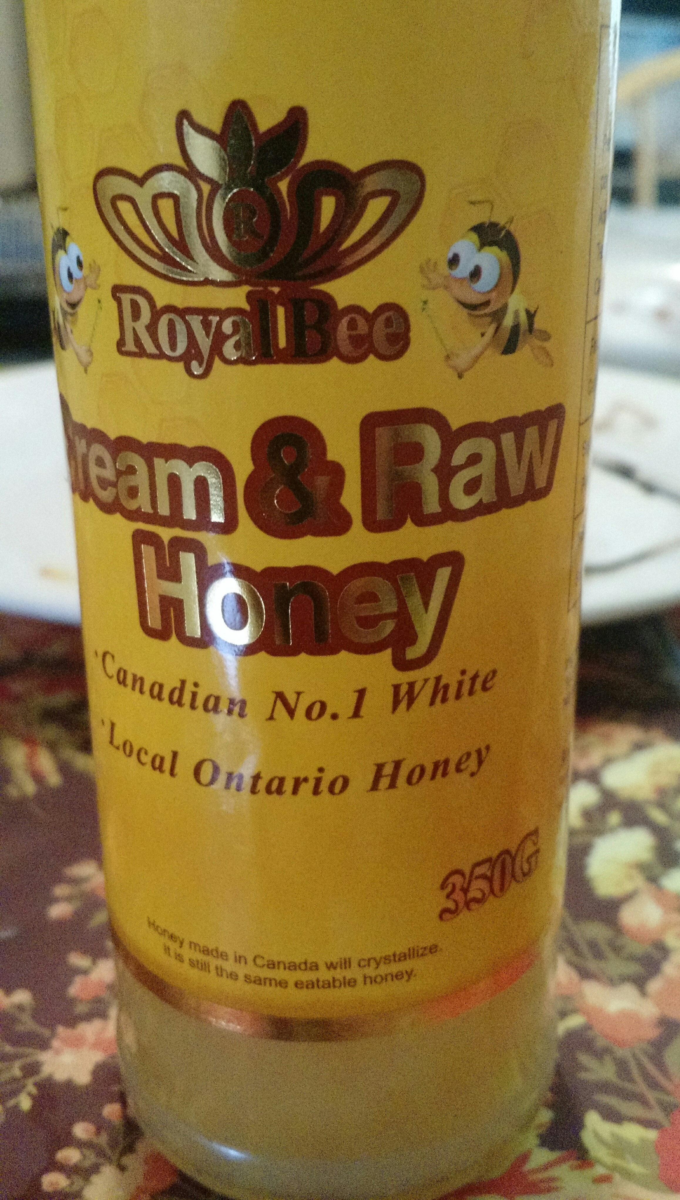 Cream & Raw Honey - Produit - en