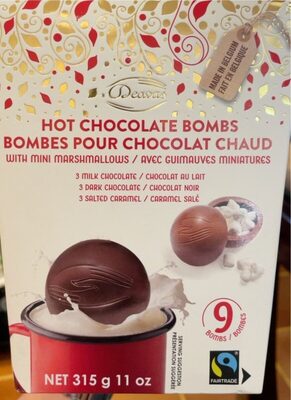 Bombe pour chocolat chaud - Produit
