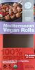 Mediterranean vegan rolls - Produit