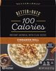 100 calories instant oatmeal cinnamon roll - Produit