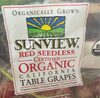 Seedless grapes - Product